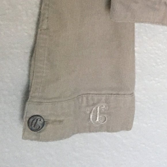 C'est Toi Premium khaki corduroy jacket S - Picture 9 of 11